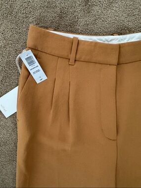 Wilfred Aritzia Maplewood Effortless High-Waist Trousers - Tailored Front Pleats